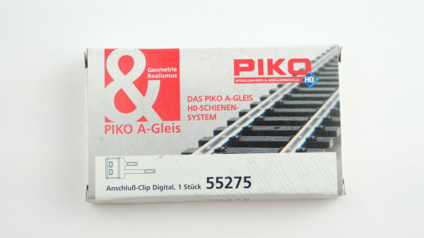 Piko H0 55275 A-Gleis Anschluss-Clip für Digitalbetrieb, 1 Stück