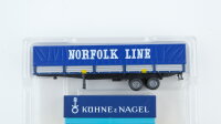 Roco H0 1529 Sattelaufliegerset Norfolk LIne, Kühne & Nagel, Schmid Jumbo