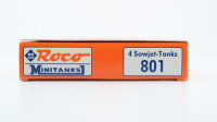 Roco H0 801 4 Sowjet-Tanks