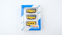 Roco H0 1553 Set VW T3 Bulli, Doka und Pritsche Bundespost