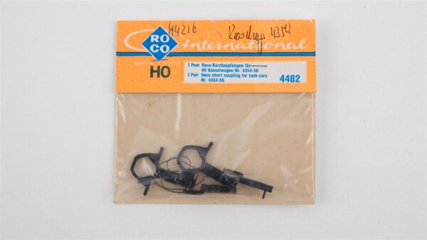 Roco H0 4482 Kurzkupplung für H0 Kesselwagen Nr. 4354-56, 1 Paar