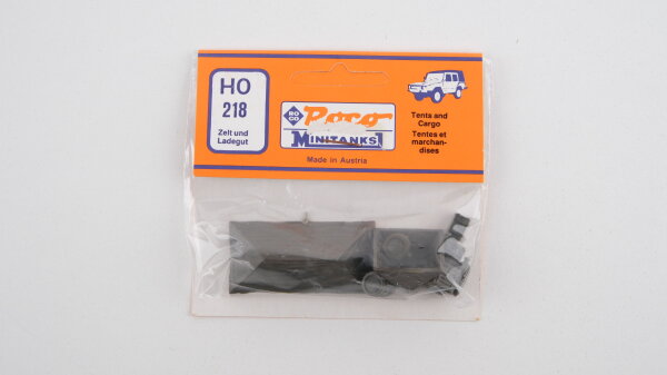 Roco H0 218 Zelt und Ladegut