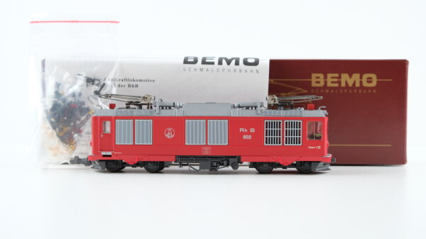 Bemo H0m 1267 102 E-Lok Gem 4/4 802 RhB Analog