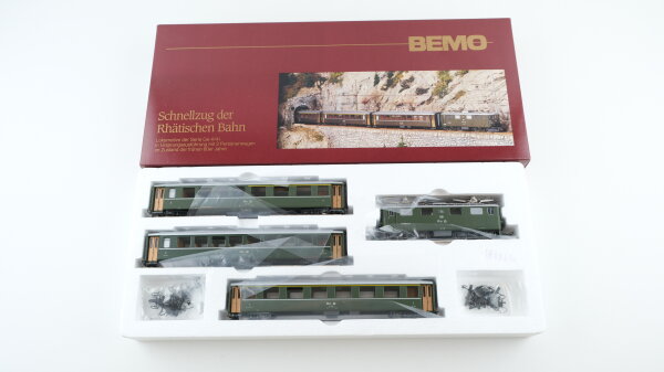 Bemo H0m 7215100 Schnellzug Set Ge 4/4 I RhB