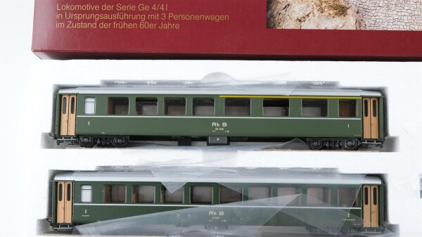 Bemo H0m 7215100 Schnellzug Set Ge 4/4 I RhB