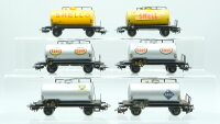 Märklin H0 Konvolut Kesselwagen (Shell, Esso, BP,...