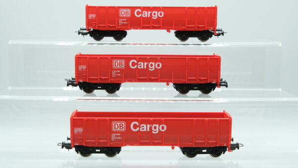 Piko H0 Konvolut Hochbordwagen, DB Cargo