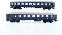 Märklin H0 Konvolut Personenwagen (blau, 1.Kl.), Personenwagen mit Speiseraum, DB