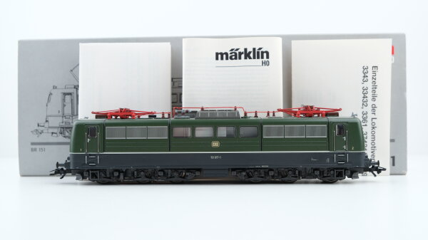 Märklin H0 39581 Elektrische Lokomotive BR 151 der DB Wechselstrom Digital Sound