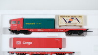 Märklin H0 34090 CargoSprinter BR Sggoorrss 700 der DB AG Wechselstrom Delta Digital (Licht Defekt)