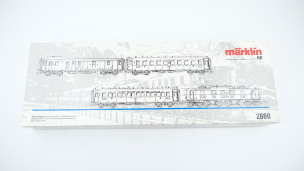 Märklin H0 2860 Schnellzug Gruppenverwaltung Bayern der DRG Wechselstrom Digital (vermutlich verharzt)