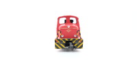 Fleischmann H0 E-Lok BR 1306 Werkslok rot Gleichstrom