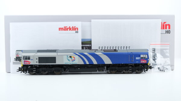 Märklin H0 39064 Diesellokomotive Class 66 der SNCF Wechselstrom Digital Sound mfx+ (Sound Defekt)