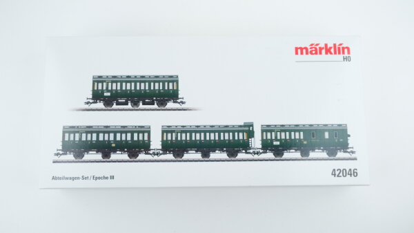 Märklin H0 42046 Abteilwagen-Set DB