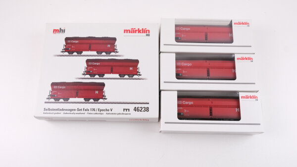 Märklin H0 46239 Selbstentladewagen-Set Fals 176 de DB Cargo