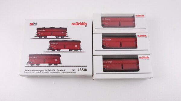 Märklin H0 46238 Selbstentladewagen-Set Fals 176 der DB Cargo