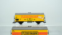 Fleischmann H0 Konvolut Kühlwagen (Clausthaler, 100 Jahre Fleischmann, Fleischmann), DB