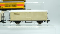 Fleischmann H0 Konvolut Kühlwagen (Clausthaler, 100 Jahre Fleischmann, Fleischmann), DB