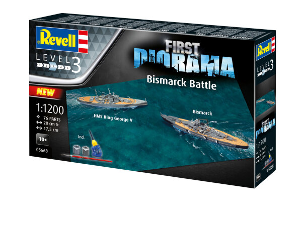 Revell 05668 First Diorama Set - Bismarck