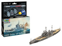 Revell 65182 Model Set Battleship HMS Duke