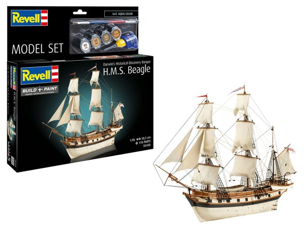 Revell 65458 Model Set HMS Beagle