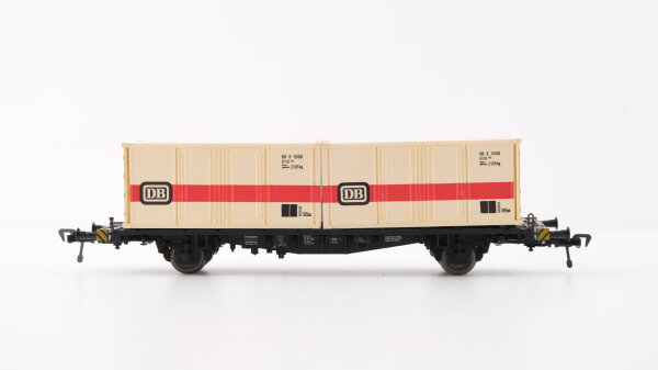 Fleischmann H0 5232 Container- und Wechselbehälter-Tragwagen 21 80 411 7 882-1 DB