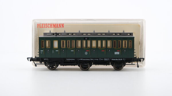 Fleischmann H0 5092 (Emblem weiß auf schwarz) Abteilwagen 1541 Köln DRG