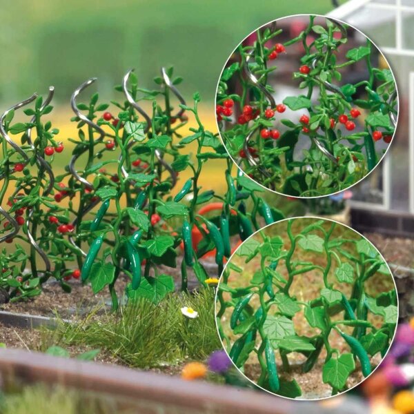 Busch H0 1214 Gurken & Tomaten