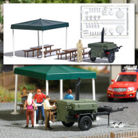 Busch H0 1829 Gulaschkanone mit Koch