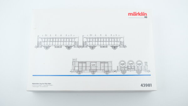 Märklin H0 43981 Nebenbahn-Zug der Pfalz-Bahn