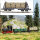 Busch H0 12247 Drehgestell-Stirnwandwagen mit Holzladung