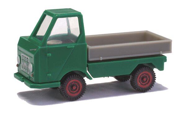 Busch H0 211015501 MH: Multicar M22 Kipper-Pritsche, Grün