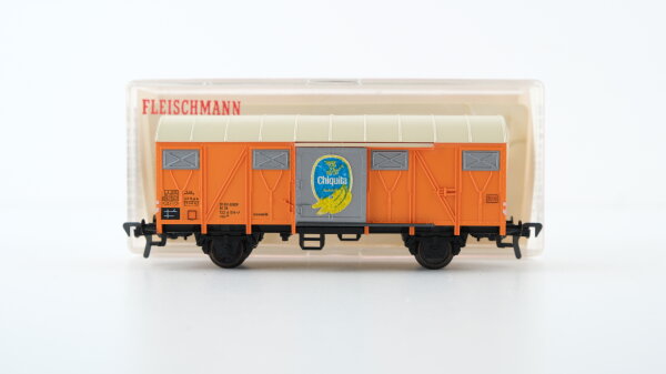 Fleischmann H0 5331 Gedeckter Güterwagen (Chiquita Bananen) 01 80 132 6 514-7 DB