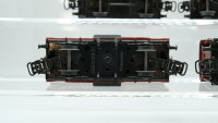 Märklin H0 Konvolut Kipploren, Gedeckte Güterwagen, Containertragewagen (Streetcoach) DB/SSB-CFF/u.a.