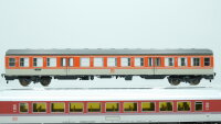 Fleischmann H0 Konvolut Personenwagen (rot/weiß, orange/grau), DB