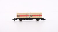 Fleischmann N 8234 Containertragwagen Lbs 593 DB