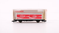 Fleischmann N 8243 Containertragwagen Coca Cola Lbs 593 DB