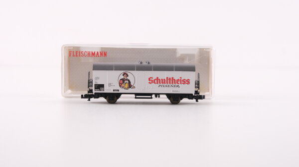 Fleischmann N 8340 Kühlwagen Schultheiss Pilsener Ichqrs DB