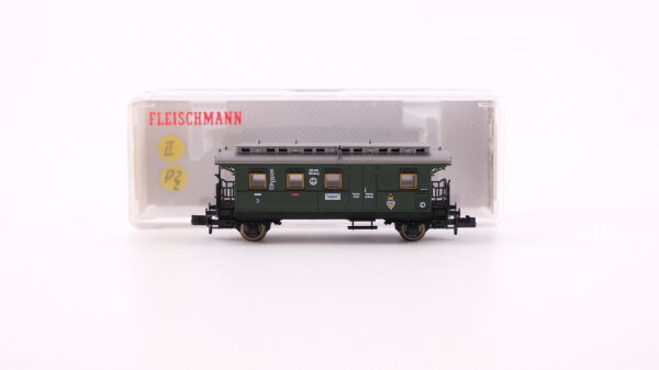 Fleischmann N 8065 Personenwagen 3. Kl mit Gepäckabteil B2iwe DRG