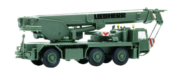 Kibri H0 18043 Bundeswehr LIEBHERR Mobilkran LTM 1050/3