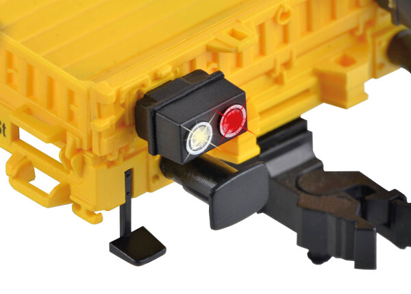 Viessmann N 2320 Zugschlussbeleuchtung modern, 2 Stück,für Niederbordwagen