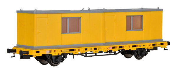 Kibri H0 26268 Niederbordwagen mit 2 Containern GleisBau,Fertigmodell