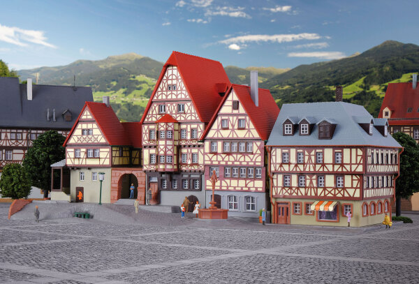 Kibri N 37102 Marktplatz Miltenberg