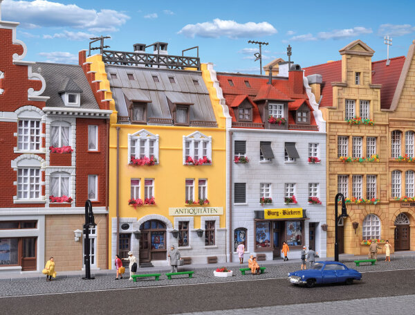 Kibri N 37163 Stadthäuser um 1900, 2 Stück