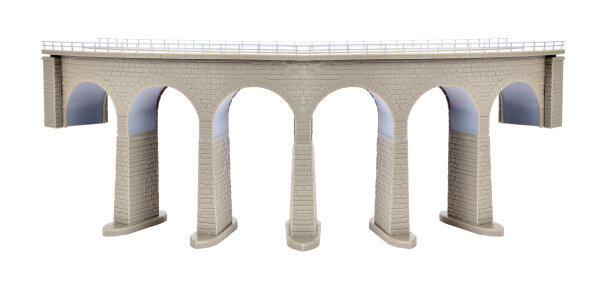 Kibri N 37664 Semmering-Viadukt mit Eisbrecherfundamenten,gebogen, eingleisig