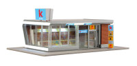 Kibri H0 39008 Moderner Kiosk inkl. LED-Beleuchtung