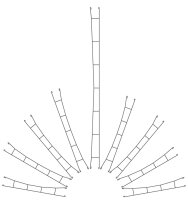 Viessmann H0 4143 Fahrdraht 360 mm, 3 Stück