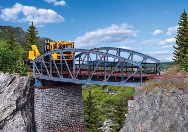 Vollmer H0 42540 Stahlbogenbrücke, gebogen