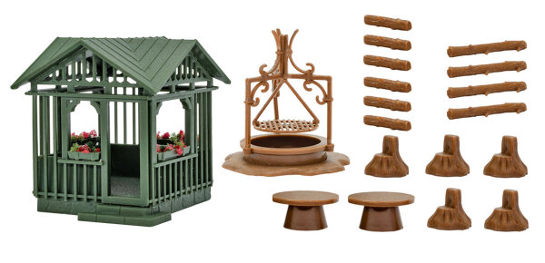 Vollmer H0 43606 Grillplatz mit Hütte