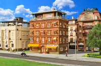 Vollmer H0 43611 Penthaus mit Dachterrasse, rot